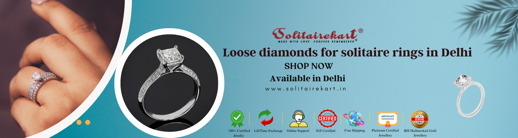 Loose Diamonds for Solitaire Rings in Delhi